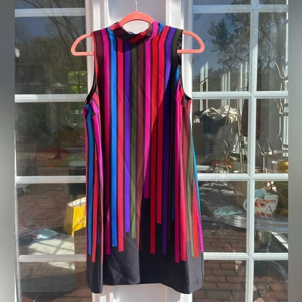 Trina Turk Logan Striped Shift Dress